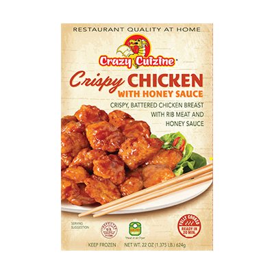 CRISPY CHICKEN W/ HONEYSAUCE
