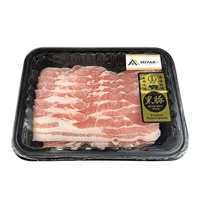 SLICED KUROBUTA PORK BELLY