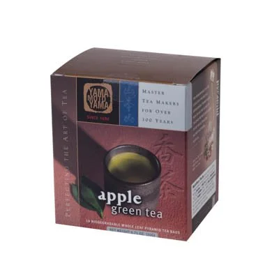YAMAMOTOYAMA APPLE ​GREEN TEA PYRAMID ​BAG