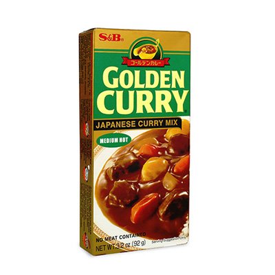 S&B GOLDEN CURRY, MED-HOT