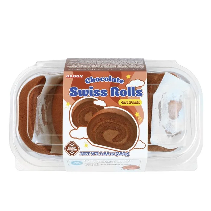 OKOON ​CHOCOLATE ​SWISS ​ROLL