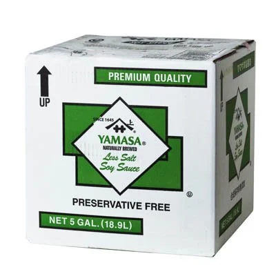 YAMASA LESS SALT SOY SAUCE 5GAL