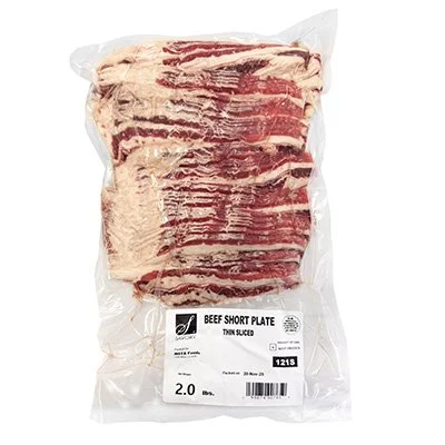 BEEF ​SHORT ​PLATE ​SLICE 2LB
