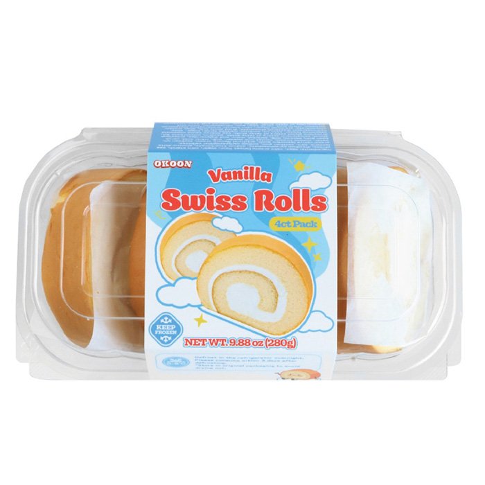 OKOON ​VANILLA ​SWISS ​ROLL