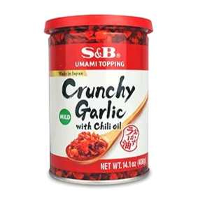 S&B CRUNCHY GARLIC W/CHILI OIL