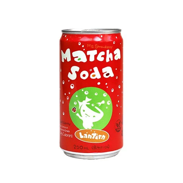 LANTERN MATCHA SODA STRAWBERRY
