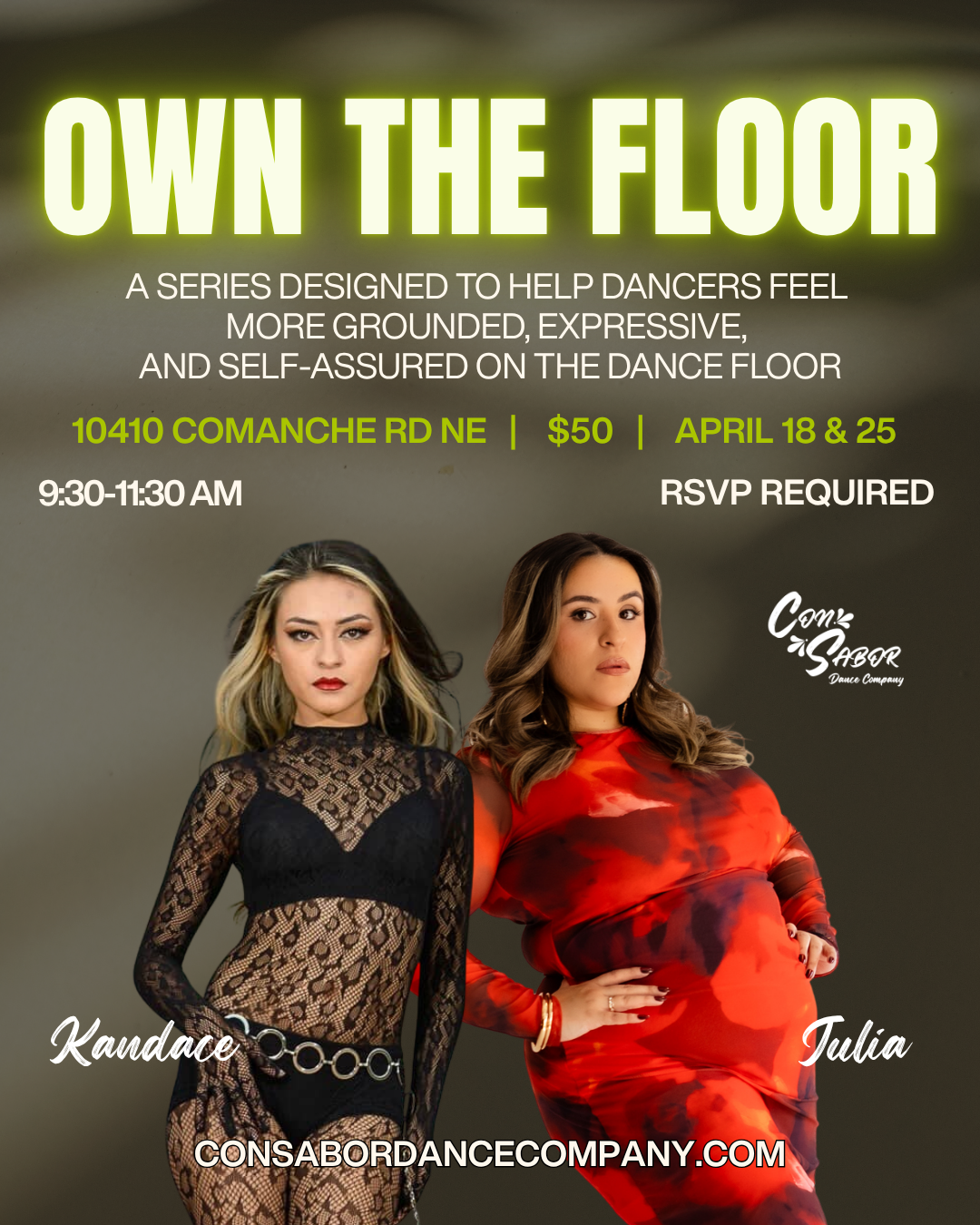 Own the Floor: A Dance Confidence Series