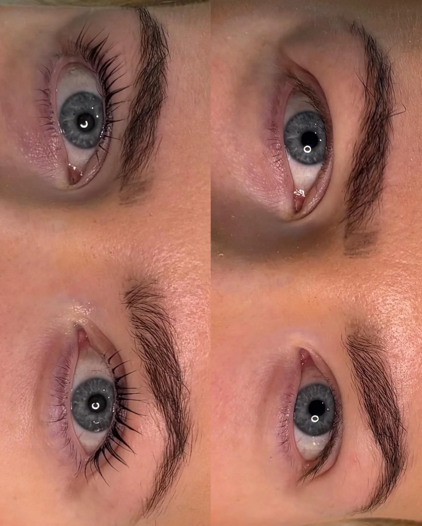 From straight to lifted ✨ Lash lift &amp; tint before &amp; after&mdash;natural curl, darker definition, no mascara needed 💅🏼

#lashliftandtint #lashesglasgow #glasgowsalon