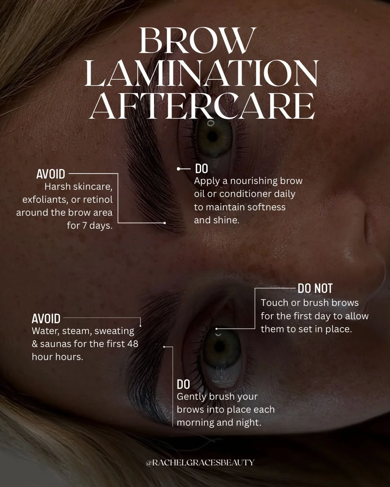 Brow Lamination aftercare is everything!

Save this for your next appointment ☁️

📍Beauty and the Bleach, Dennistoun, G31 2UF

#glasgowbrowlamination #browlamination #aftercare #glasgowbrows #glasgowbrowspecialist