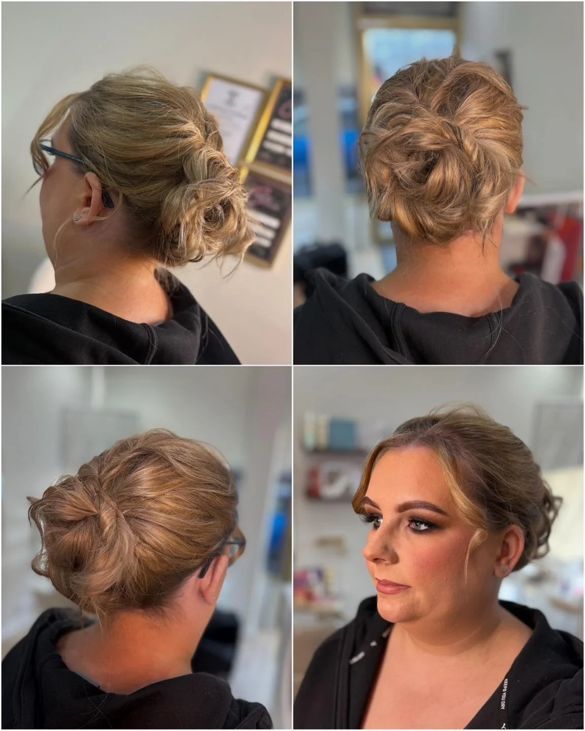 The dream combo: textured low bun &amp; full glam for Kelly ✨

📍 Beauty and the Bleach, Dennistoun 

#DennistounMUA
#GlasgowEastEndMakeup
#GlasgowBridalHair
#GlasgowBridalMakeup
#UKWeddingSuppliers
