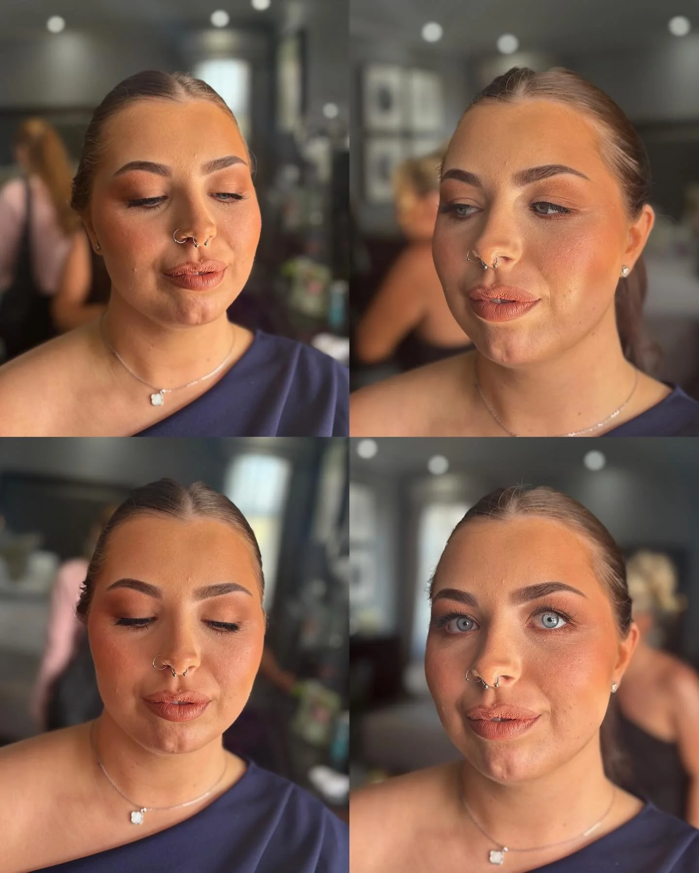Gorgeous soft &amp; matte wedding guest glam 😍

Hair - @styled_byleigh 

#bridalmakeupartist #bridalmakeup #scottishbride #bridalglam #weddingguestmakeup