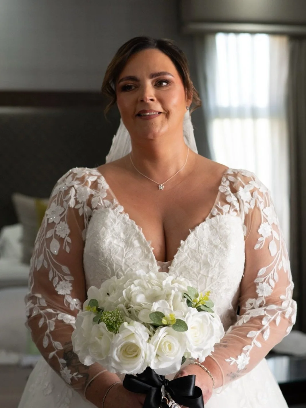 Marie 🤍 what an absolute honour it was to be part of your special day. 

18 years of love led to this moment&hellip; and you were glowing in every way ❤️ you were the most beautiful, radiant bride. Thank you for trusting me on such a special day! 🤍