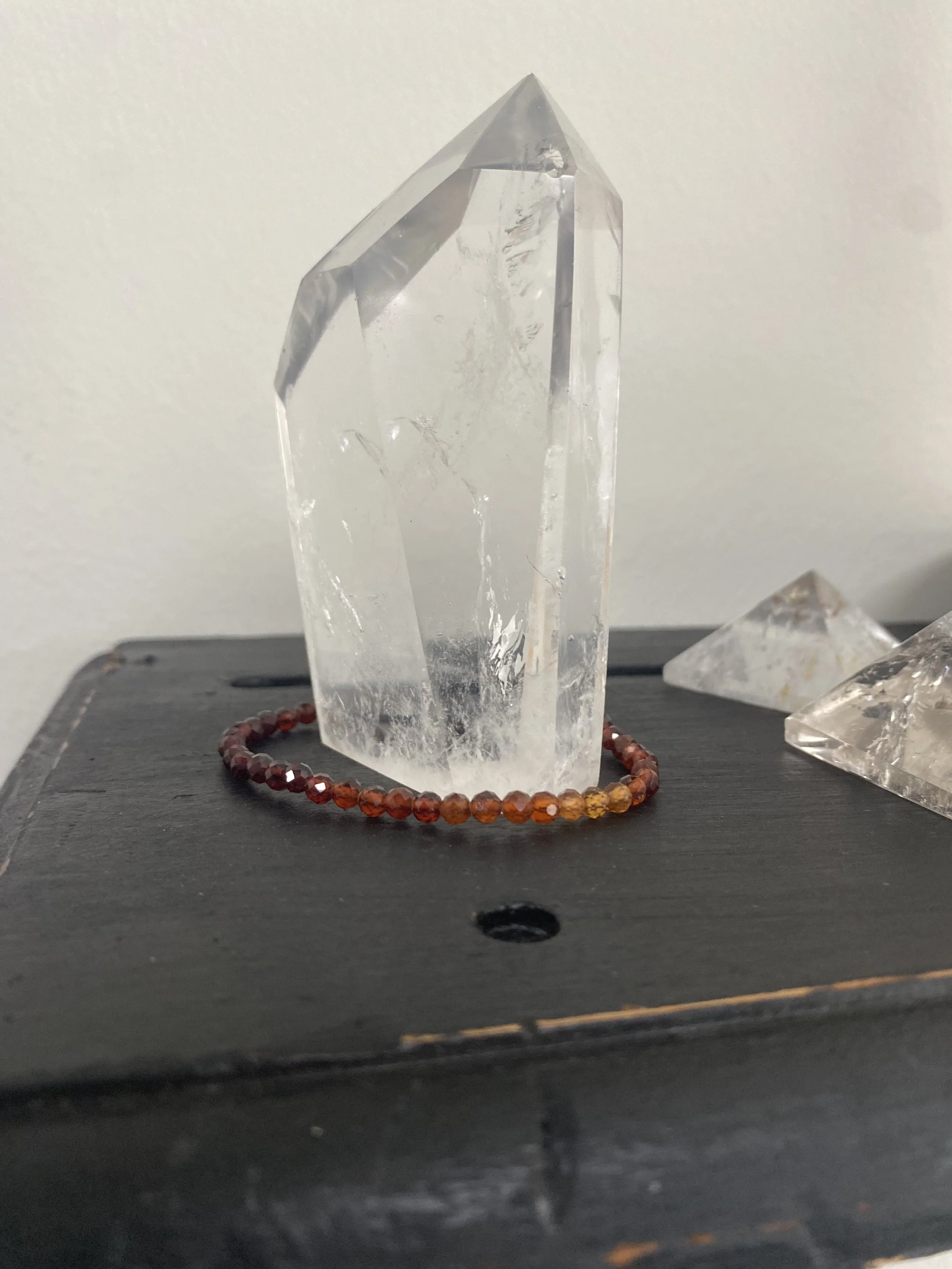 Carnelian Faceted Bracelet