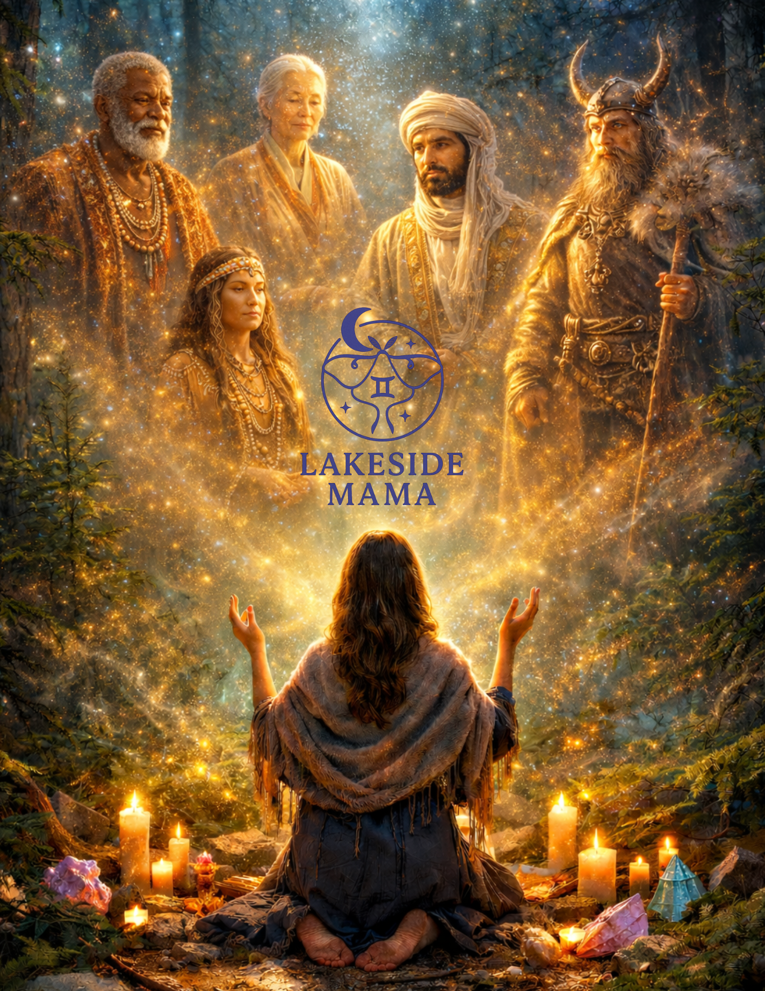 Petition of the Ancestors Option 2 12x16 Poster