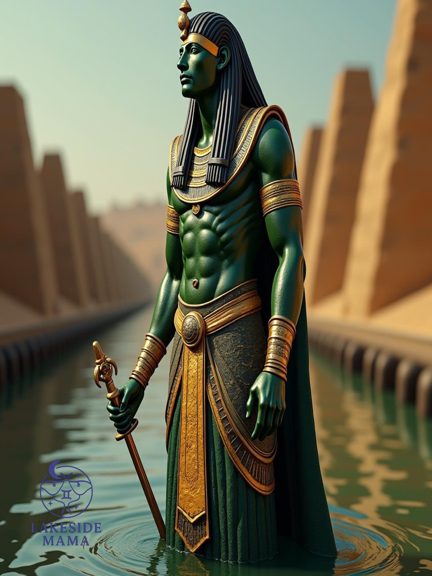 Isis & Osiris 12x16in Poster (Copy)