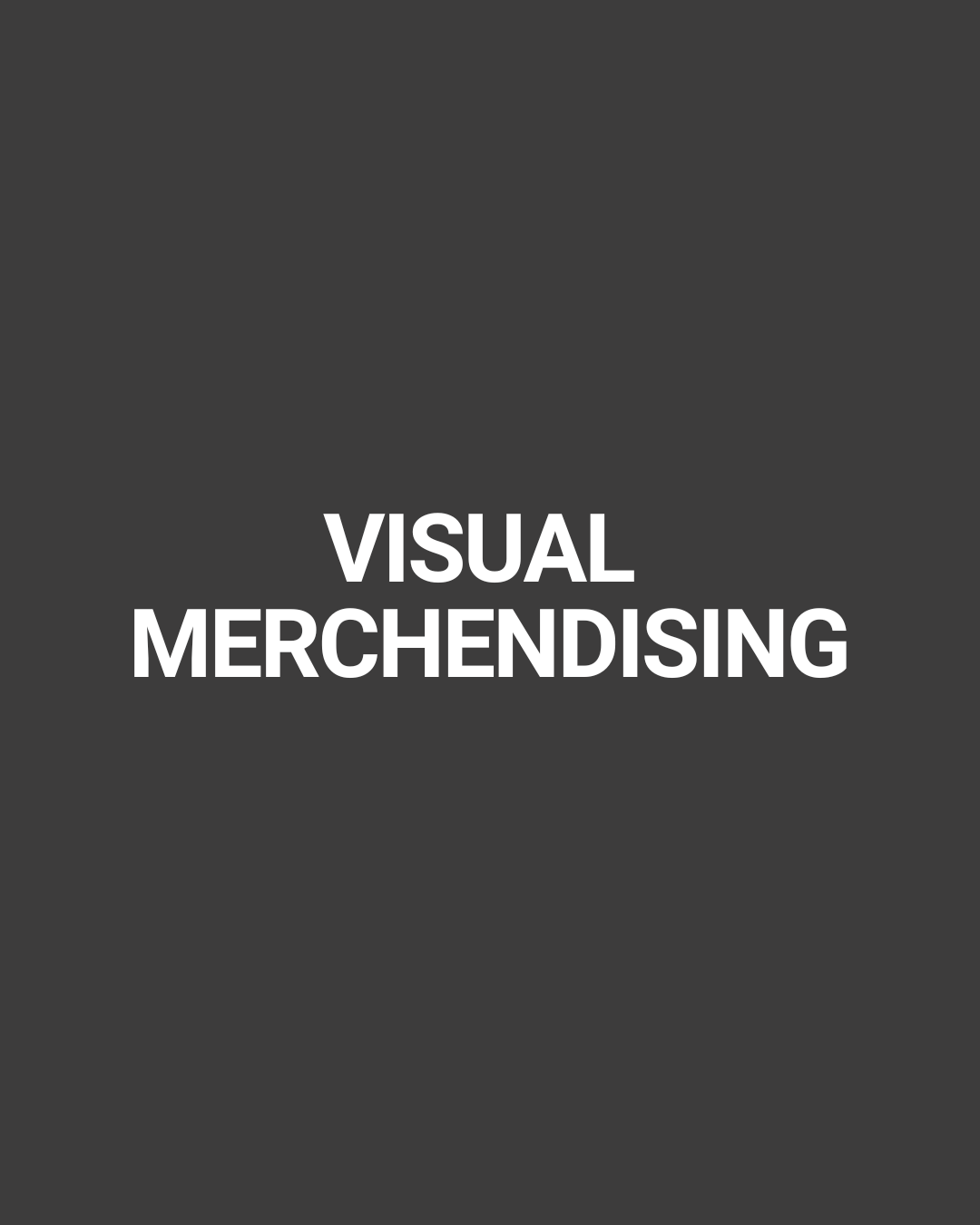 Visual Merchandising