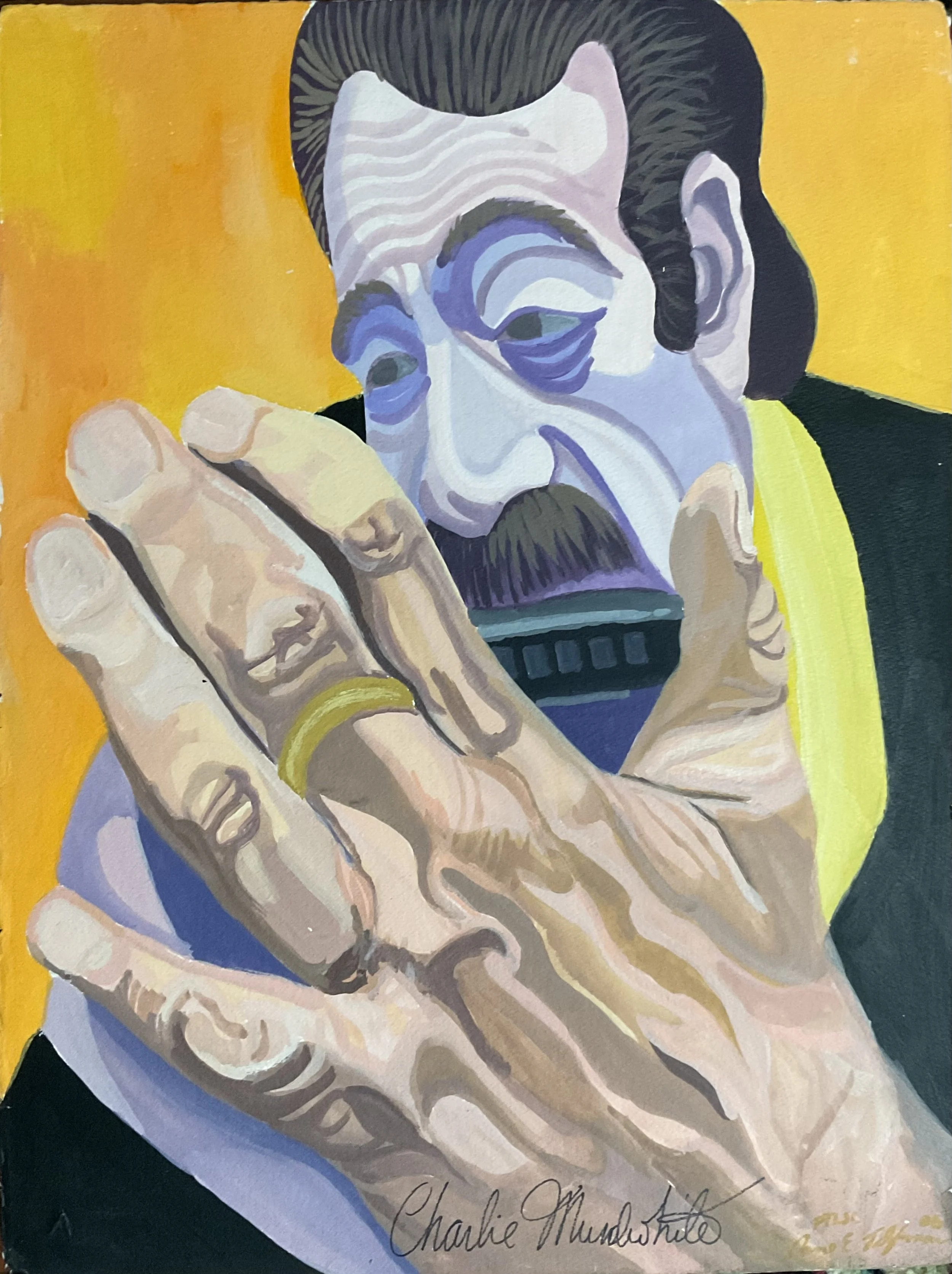 Charlie muscle white