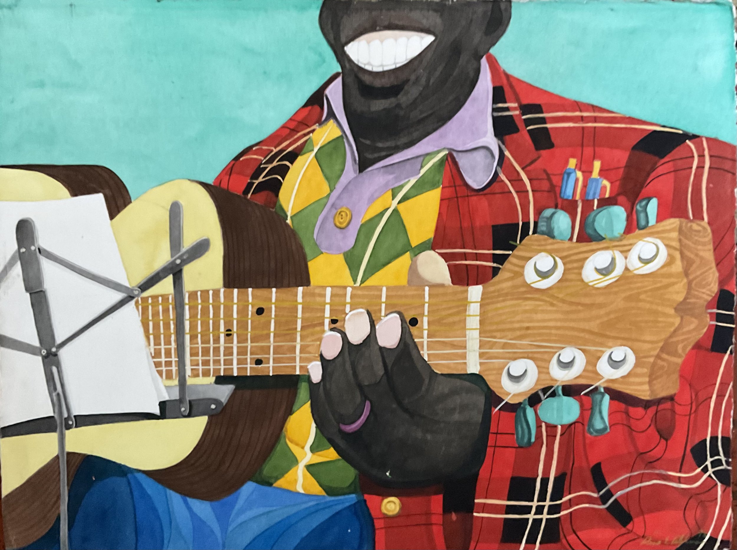 Johnny shines plaid jacket blues