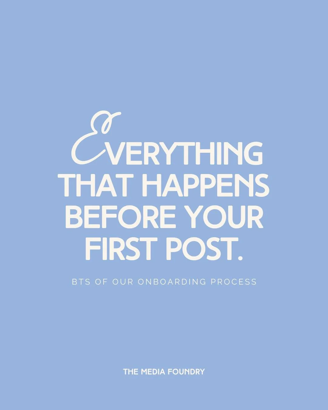 All good things take time &mdash; especially good strategy. ⚡️

Take a BTS look at everything that goes into creating a social feed that properly highlights your brand. And when you are ready to kick start this process, you&rsquo;ll know where to fin