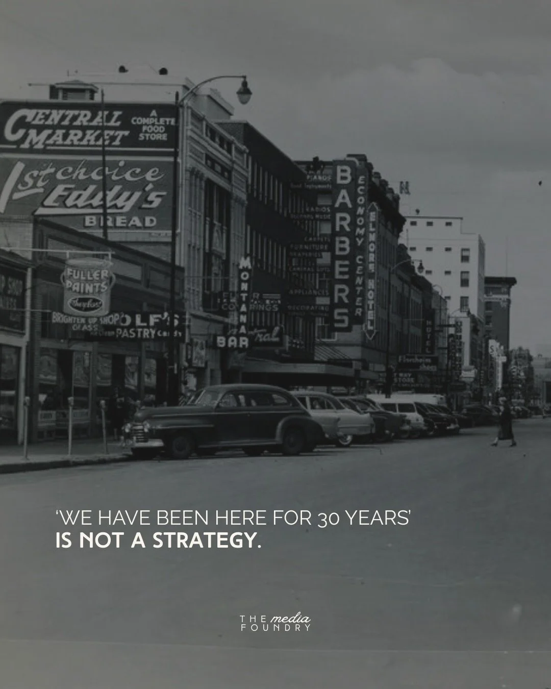 To all of my Montana business owners: 

This isn&rsquo;t criticism, it is the truth. Our once &lsquo;small towns&rsquo; are now filling up with nationally recognized businesses, and we are being put in the position of sink or swim. 

Our towns are gr