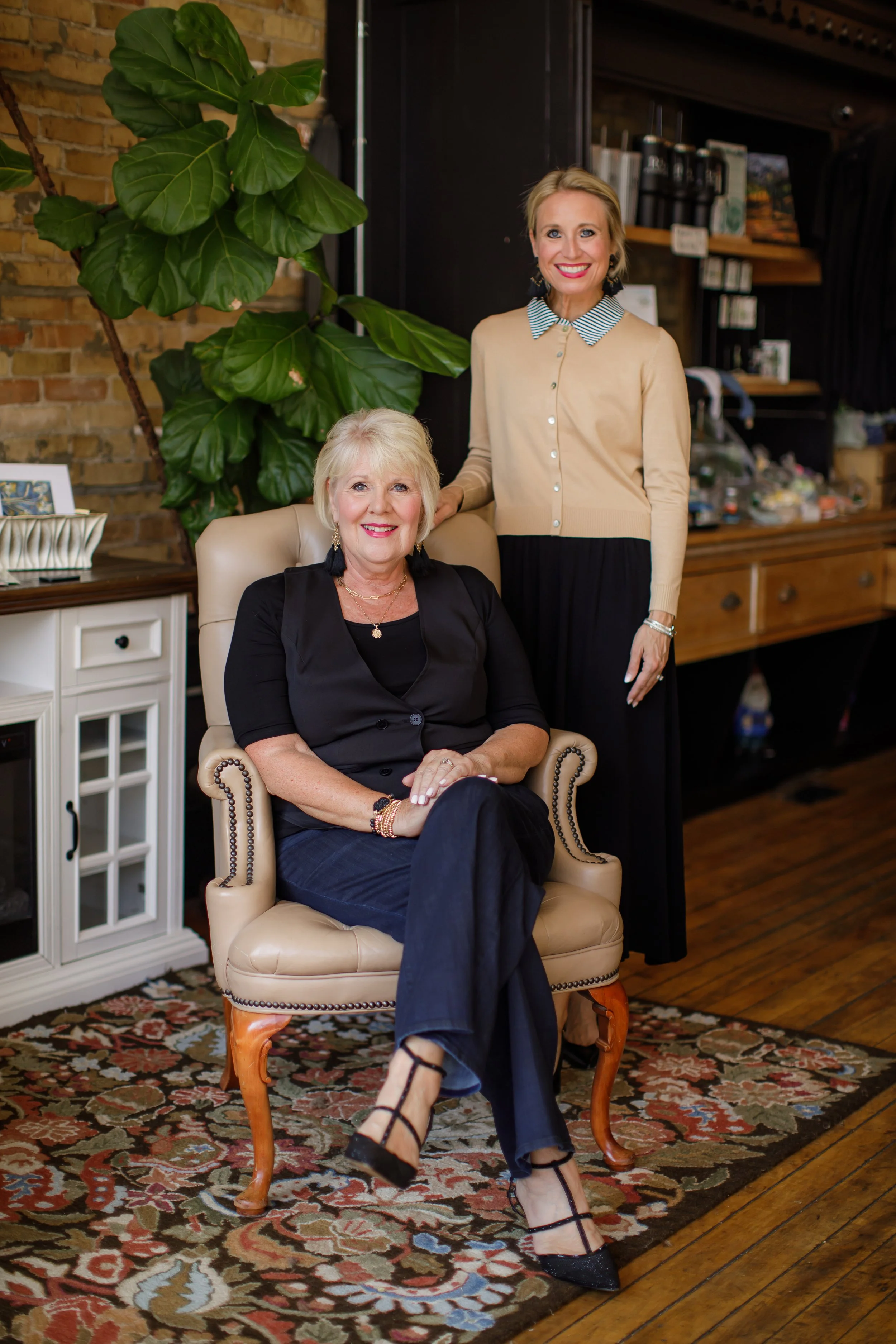 Kristin and Debbie