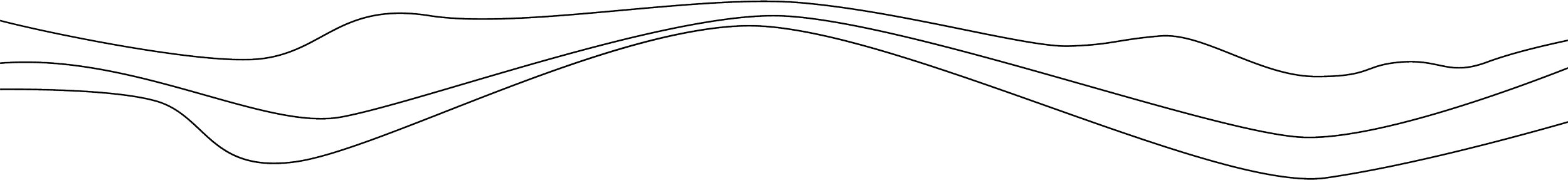 Close-up of an abstract black and white wave pattern with curved lines.