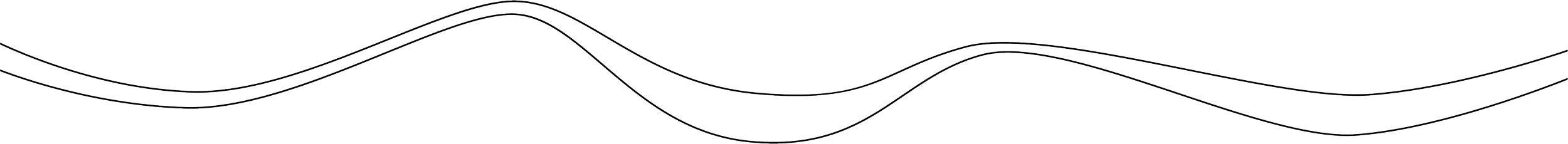 Several overlapping wavy lines on a black background.