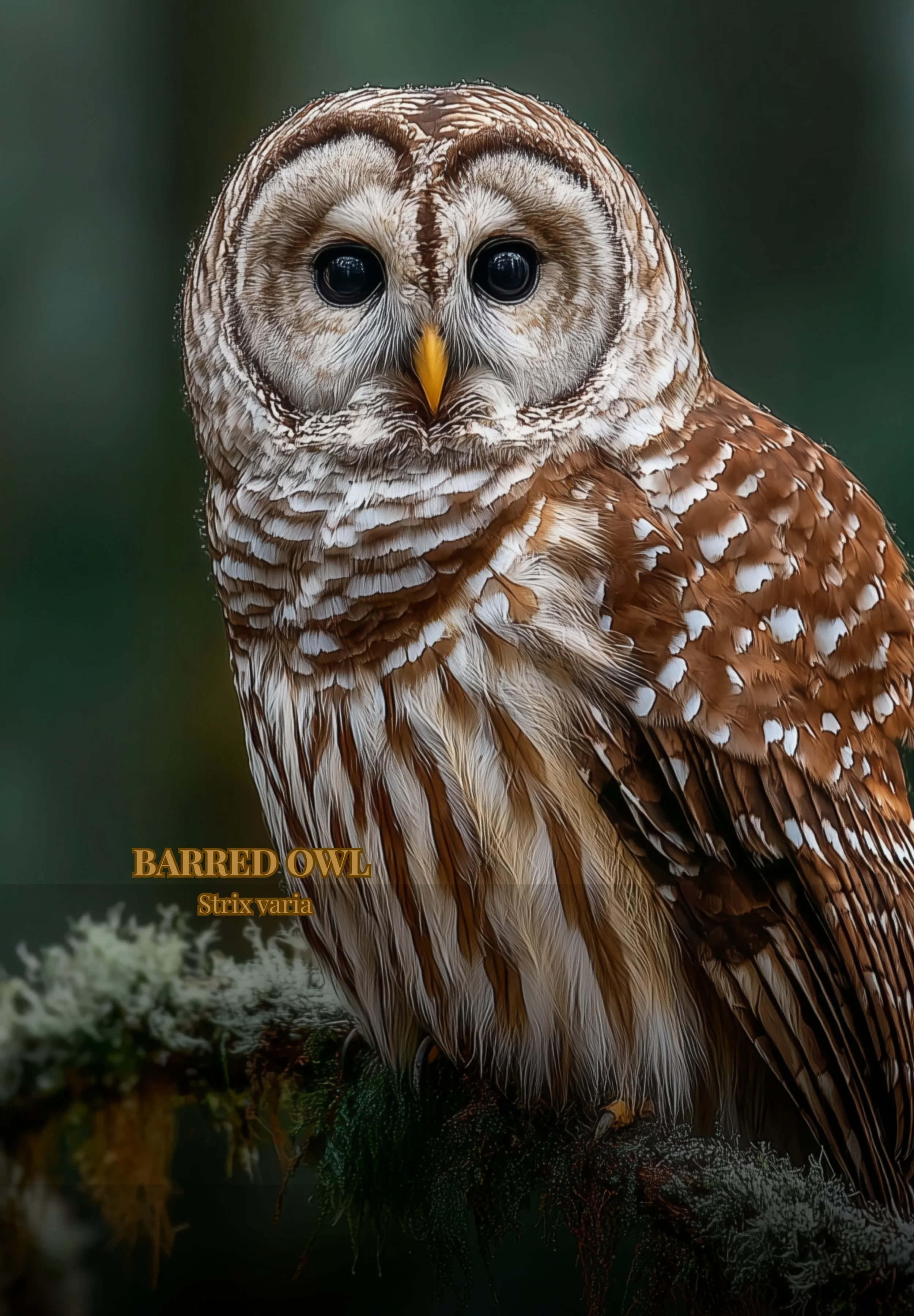 Barred Owl— Birds of Prey Fine Art Print | Cinematic Wildlife Wall Art