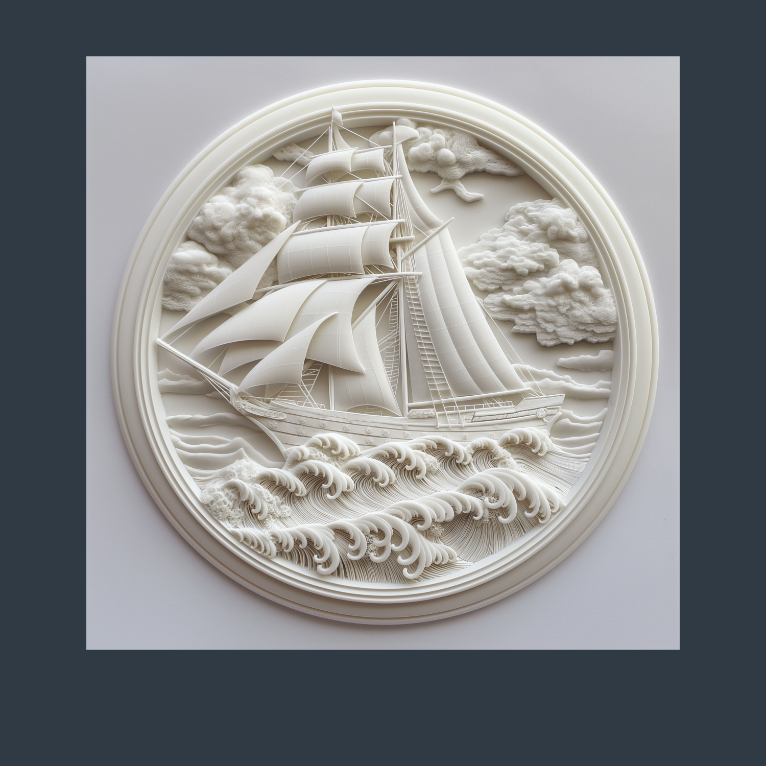 Filigree Heirloom Ship – 1920 Maritime Museum Edition