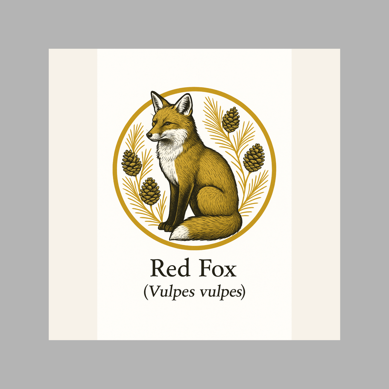 Red Fox – Wildlife Art Print