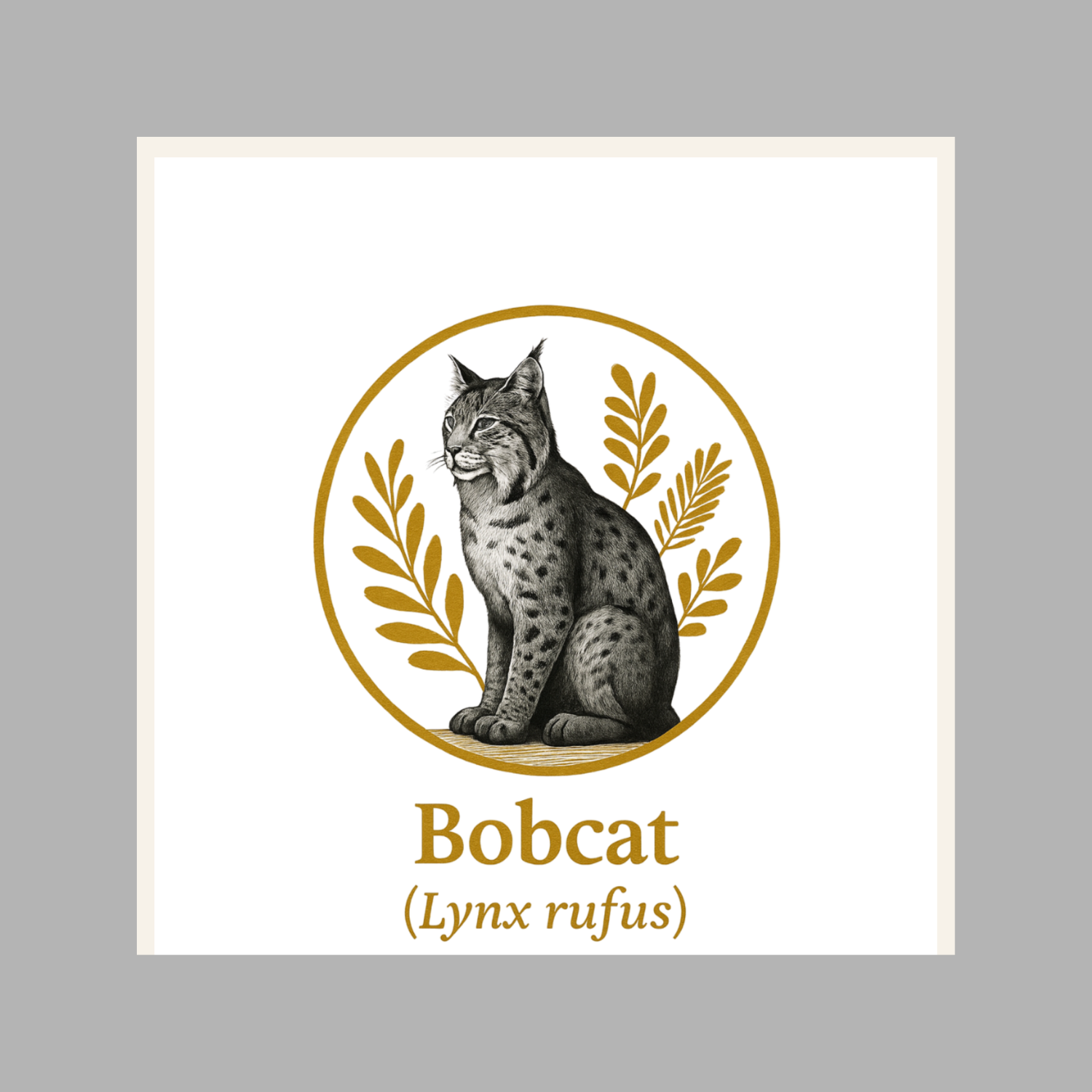 Bobcat – Wildlife Art Print