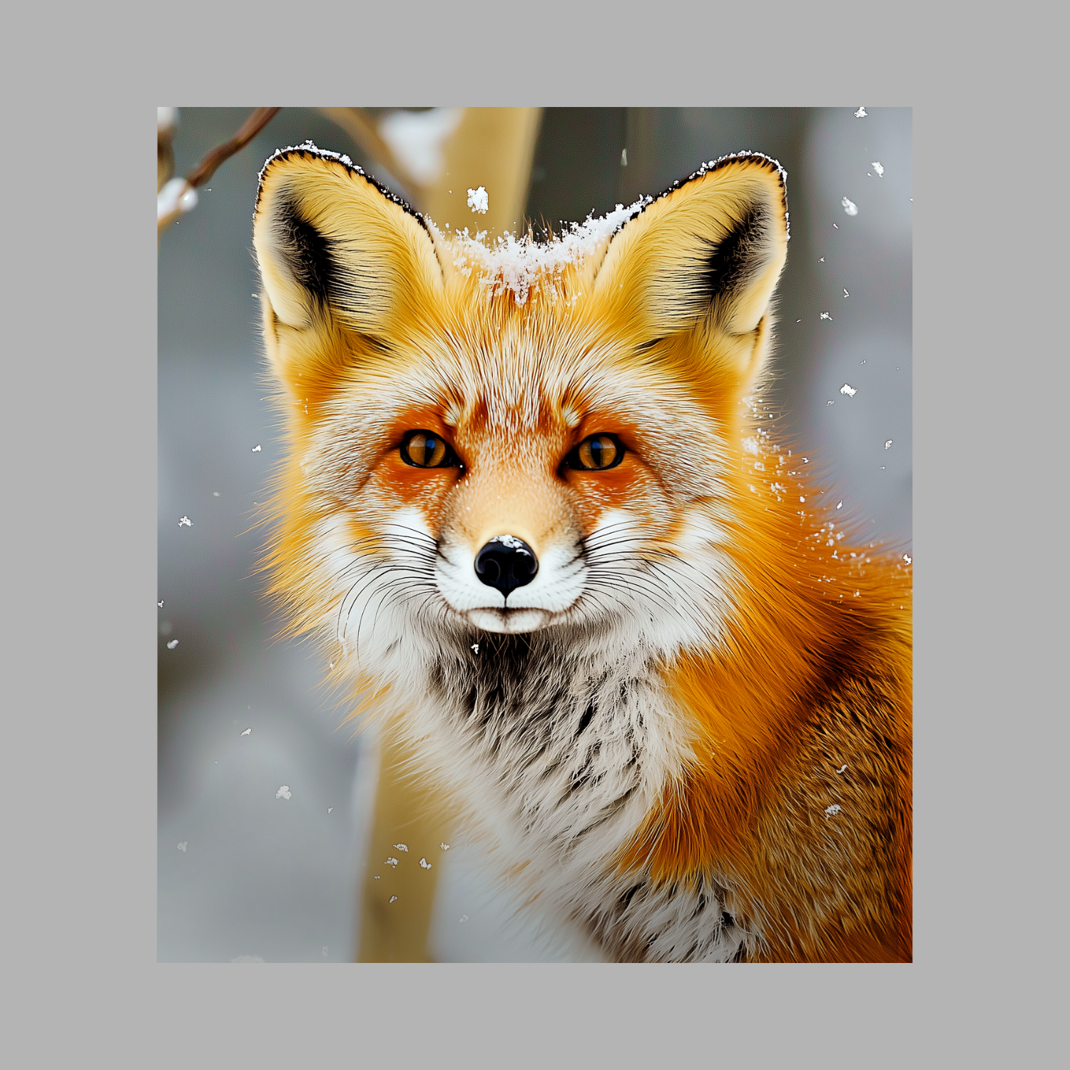 Cinematic Wildlife Art T-Shirt — Atmospheric Animal Portrait