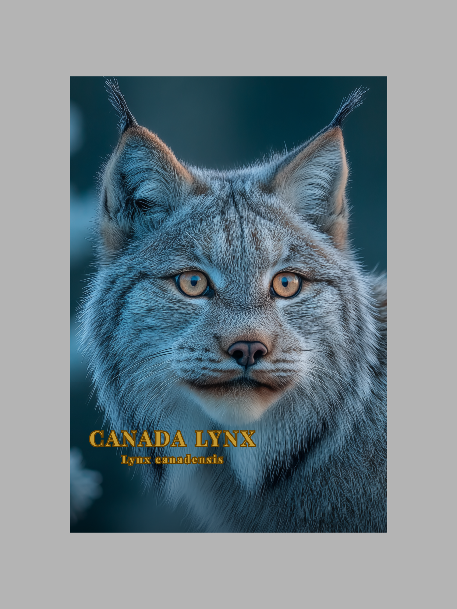 Canadian Lynx Close up