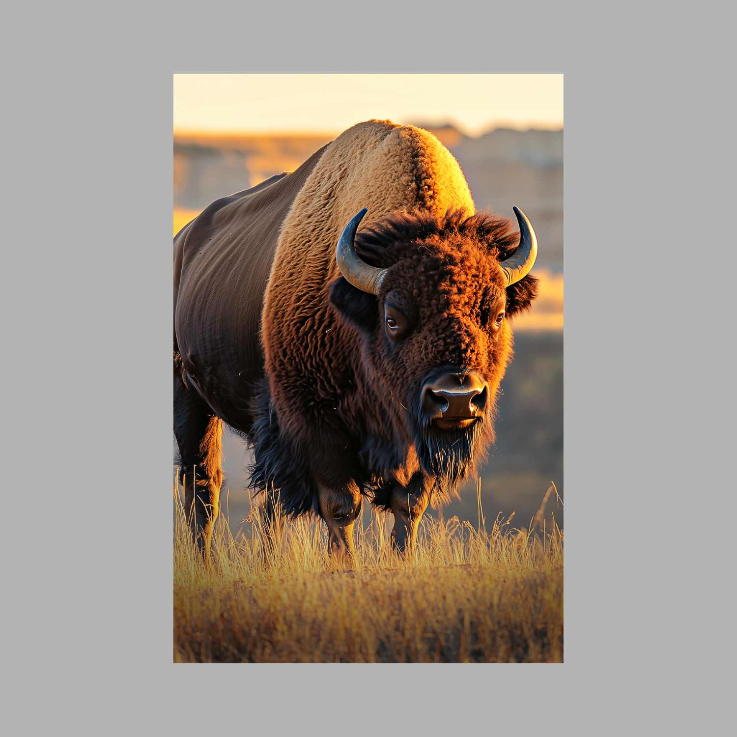 Cinematic Wildlife Art T-Shirt — Atmospheric Animal Portrait