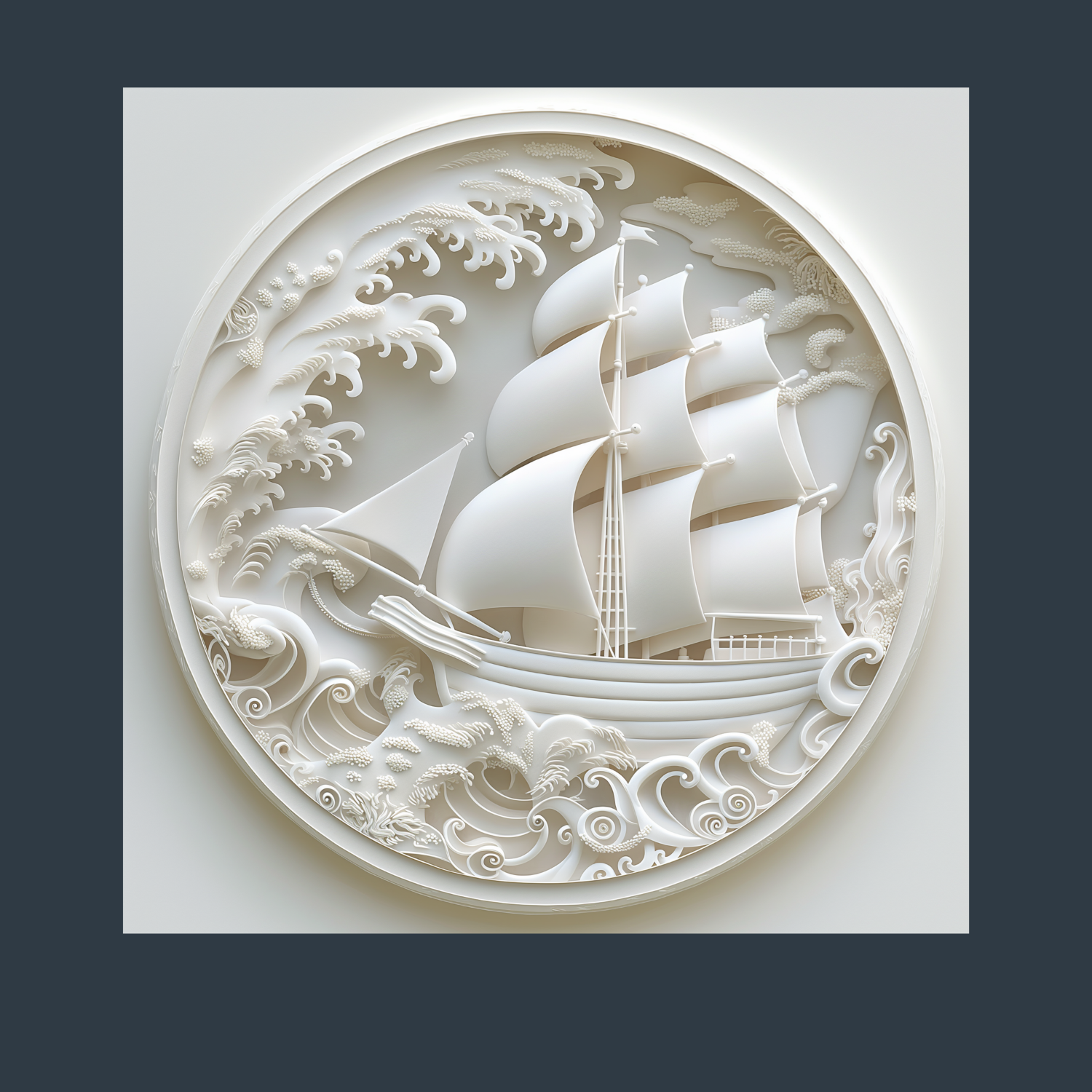 Filigree Heirloom Ship – 1920 Maritime Museum Edition