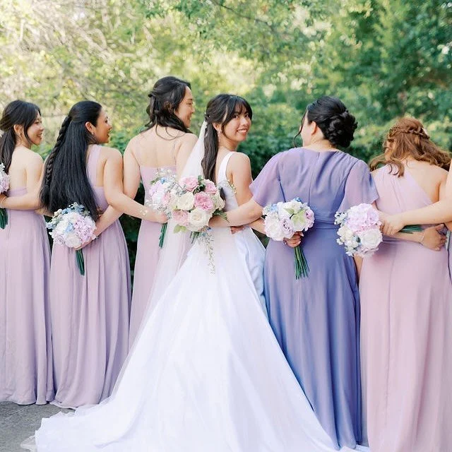 Nothing shines brighter than a bride surrounded by her best girls 💕 Every smile, every curl, every detail &mdash; picture-perfect beauty by #prettyonpremises. #texasweddings #dfw #texas #bridetobe #bridalmakeup #bridalhair #tearsofjoy #happyday #bri