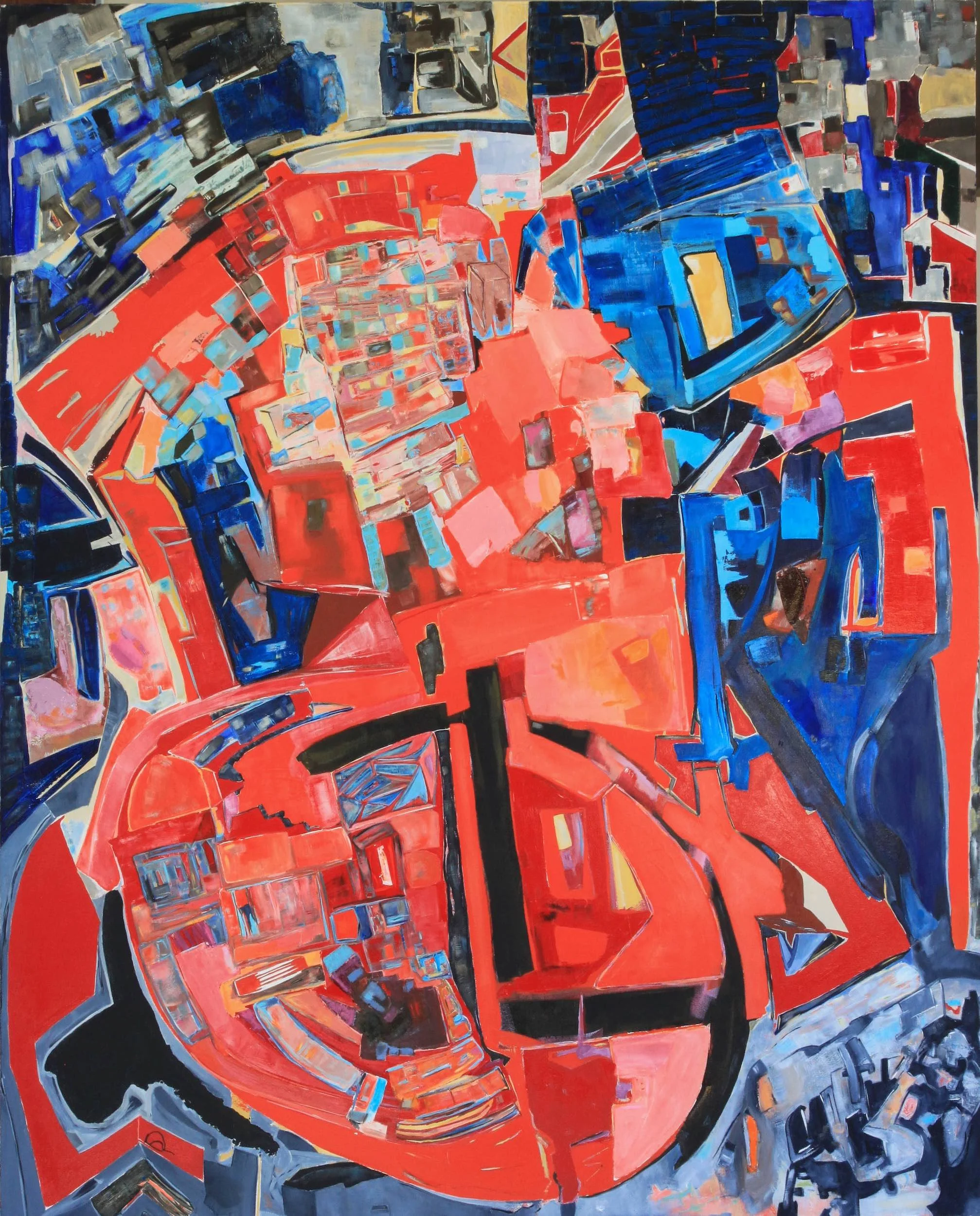  Bits & Pieces, 2012 
 60" x 48" 
 Acrylic 
 Inquire 