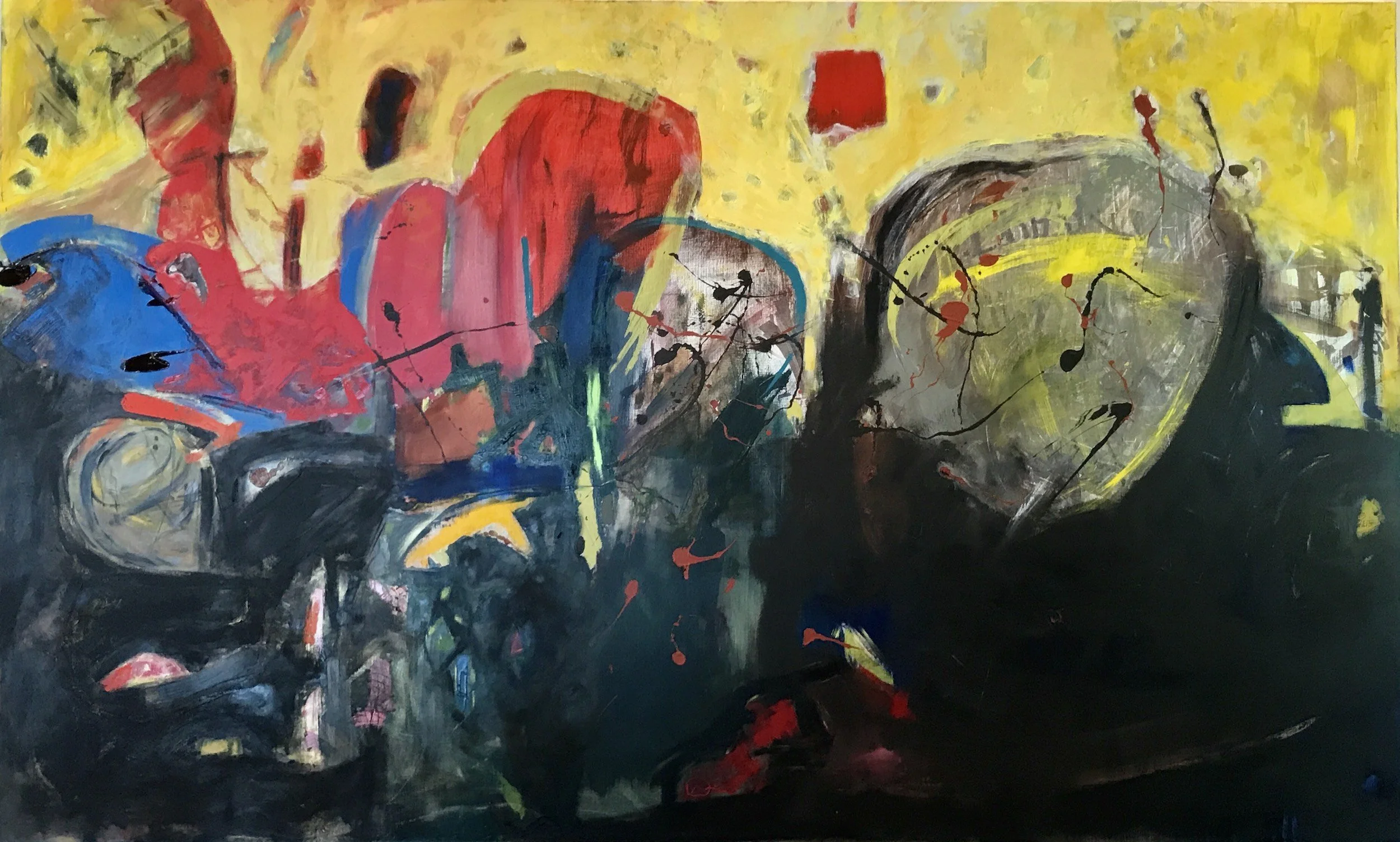  The Best is Yet to Come, 2018 
 72" x 120" 
 Acrylic 
 View In Room 