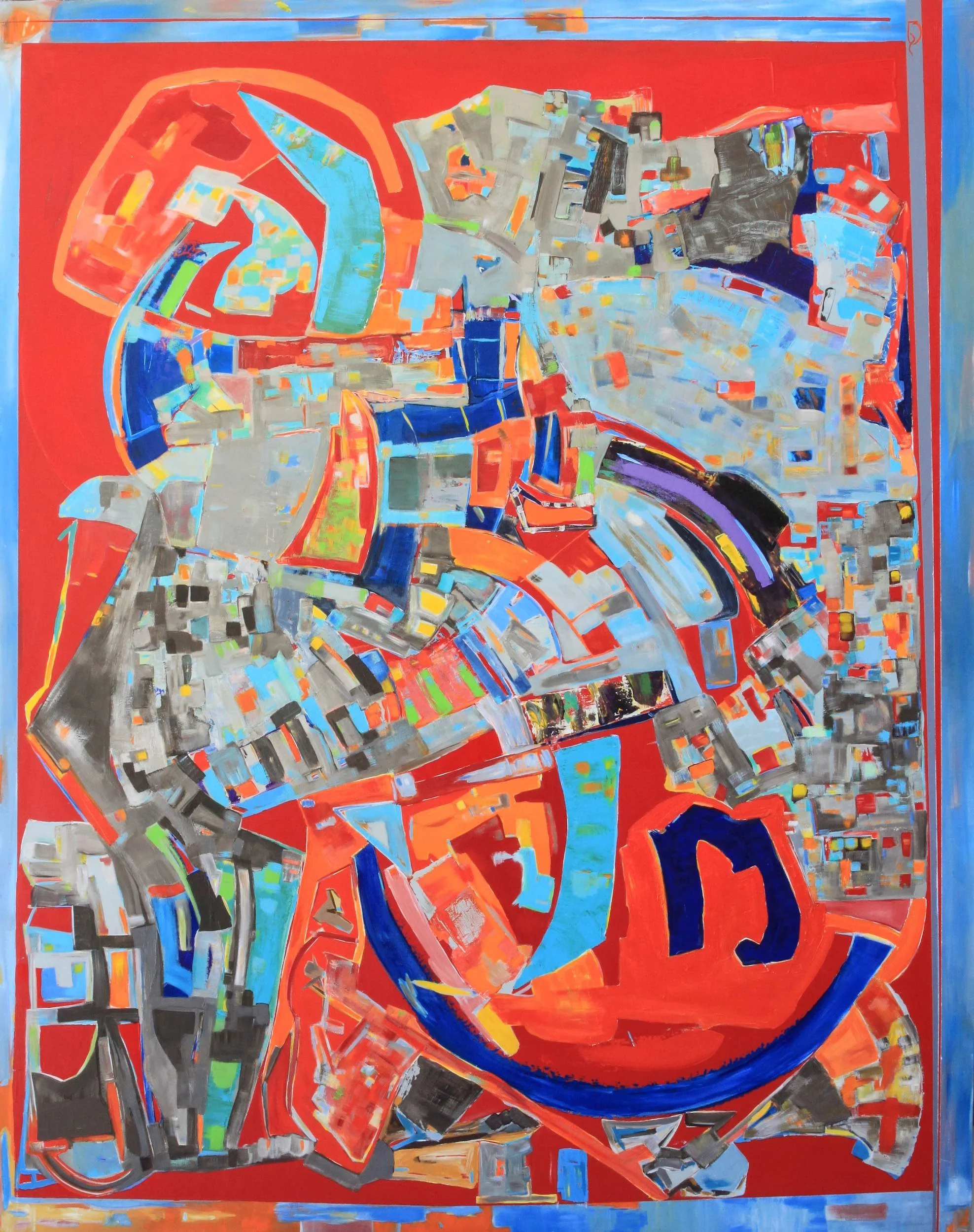  Elephant, 2011 
 72" x 60" 
 Acrylic 
 View in Room 