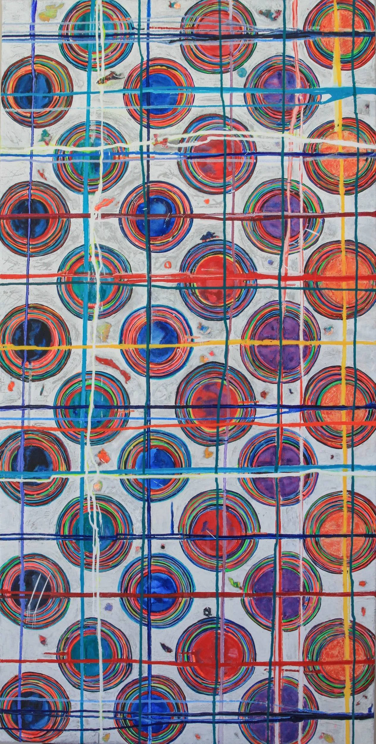  Yarn Fence, 2024 
 48" x 24" 
 Mixed Media 
 View In Room