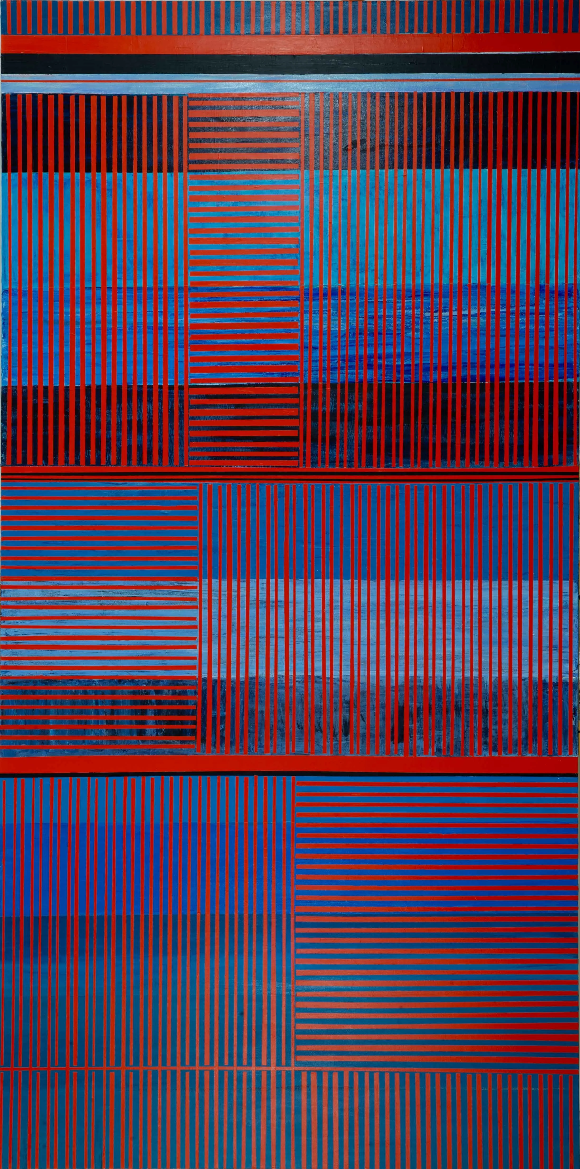  Triple Wave, 2022 
  72" x 36" 
 Acrylic 