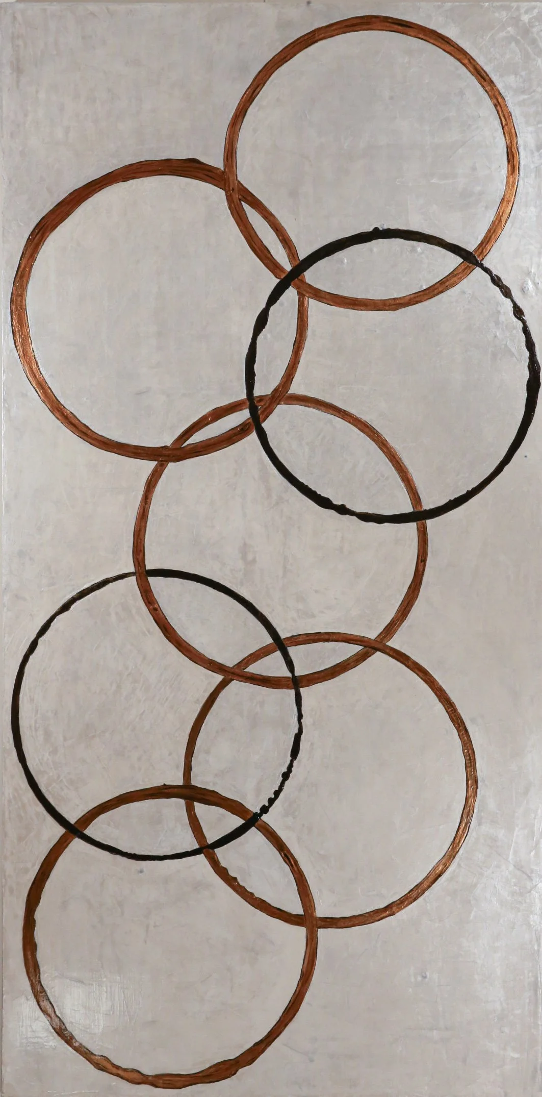  Connection, 2026 
  60" x 24" 
 Mixed Media 