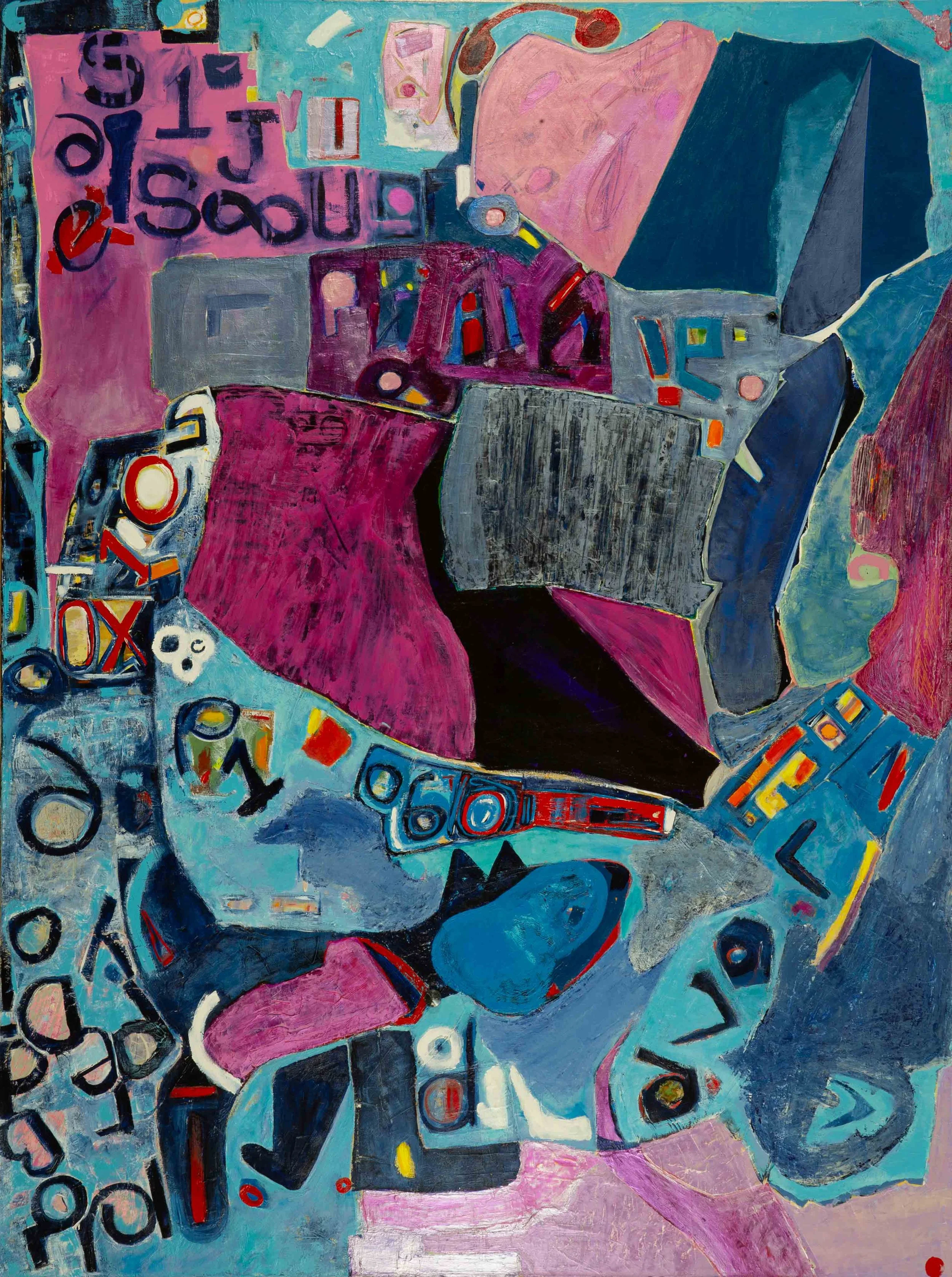  Musical, 2019 
 48" x 36" 
 Acrylic 
 View In Room 