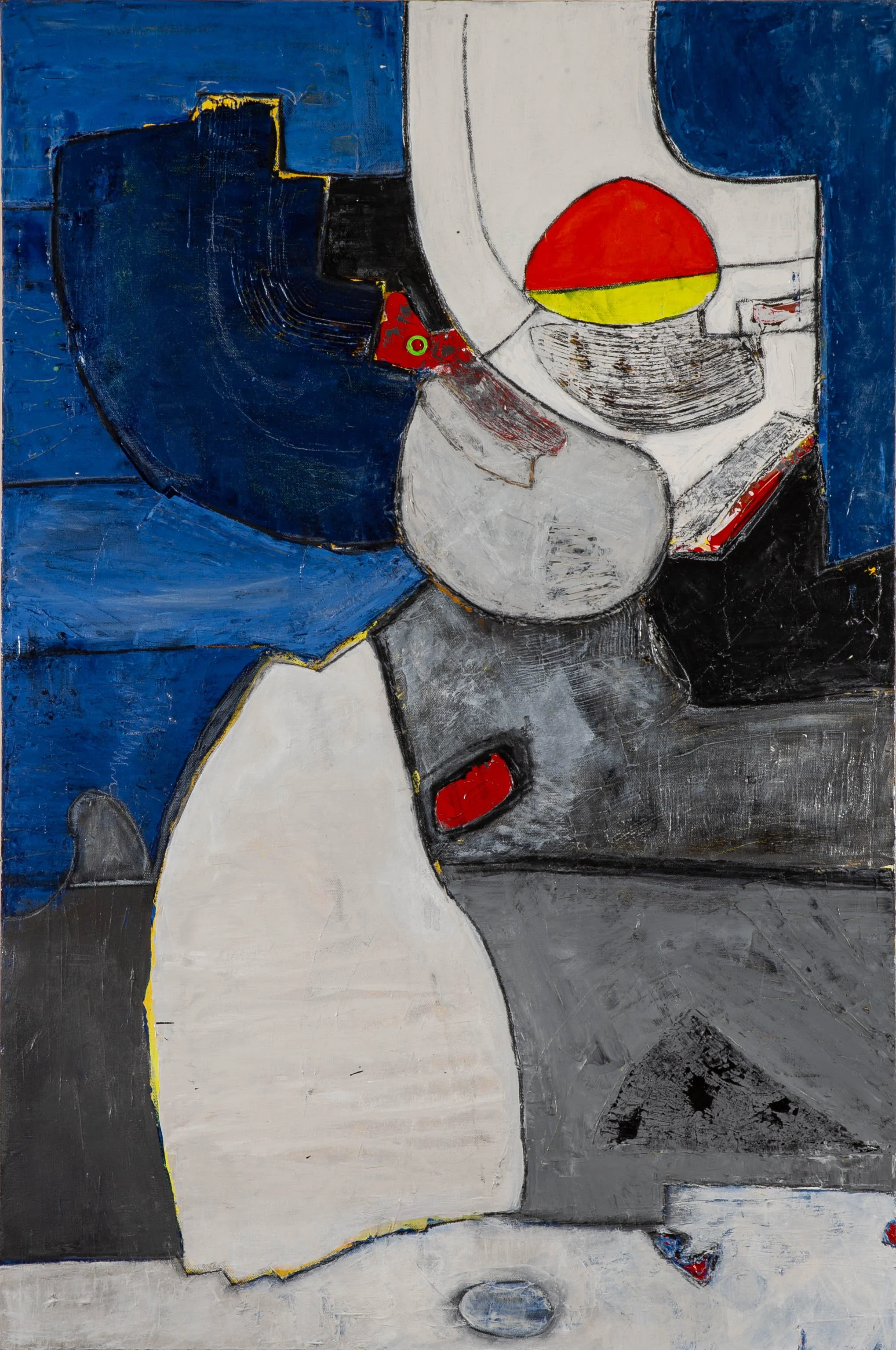  Nap in Sand, 2016 
 36" x 24" 
 Acrylic 
 View In Room 