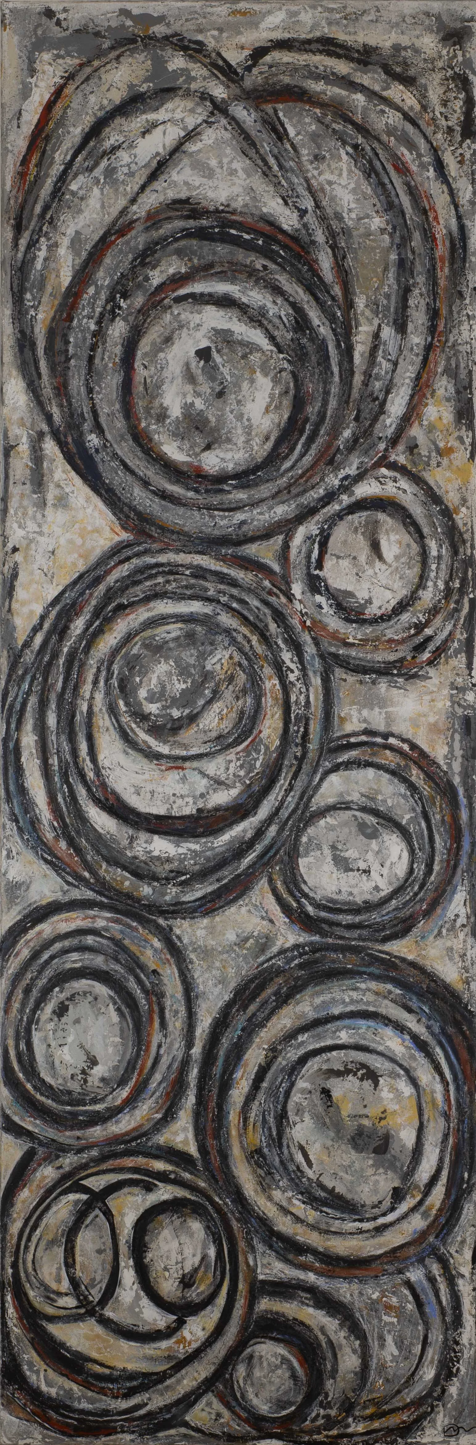  Look Up, 2023 
 72" x 24" 
 Mixed Media 
 Sold 