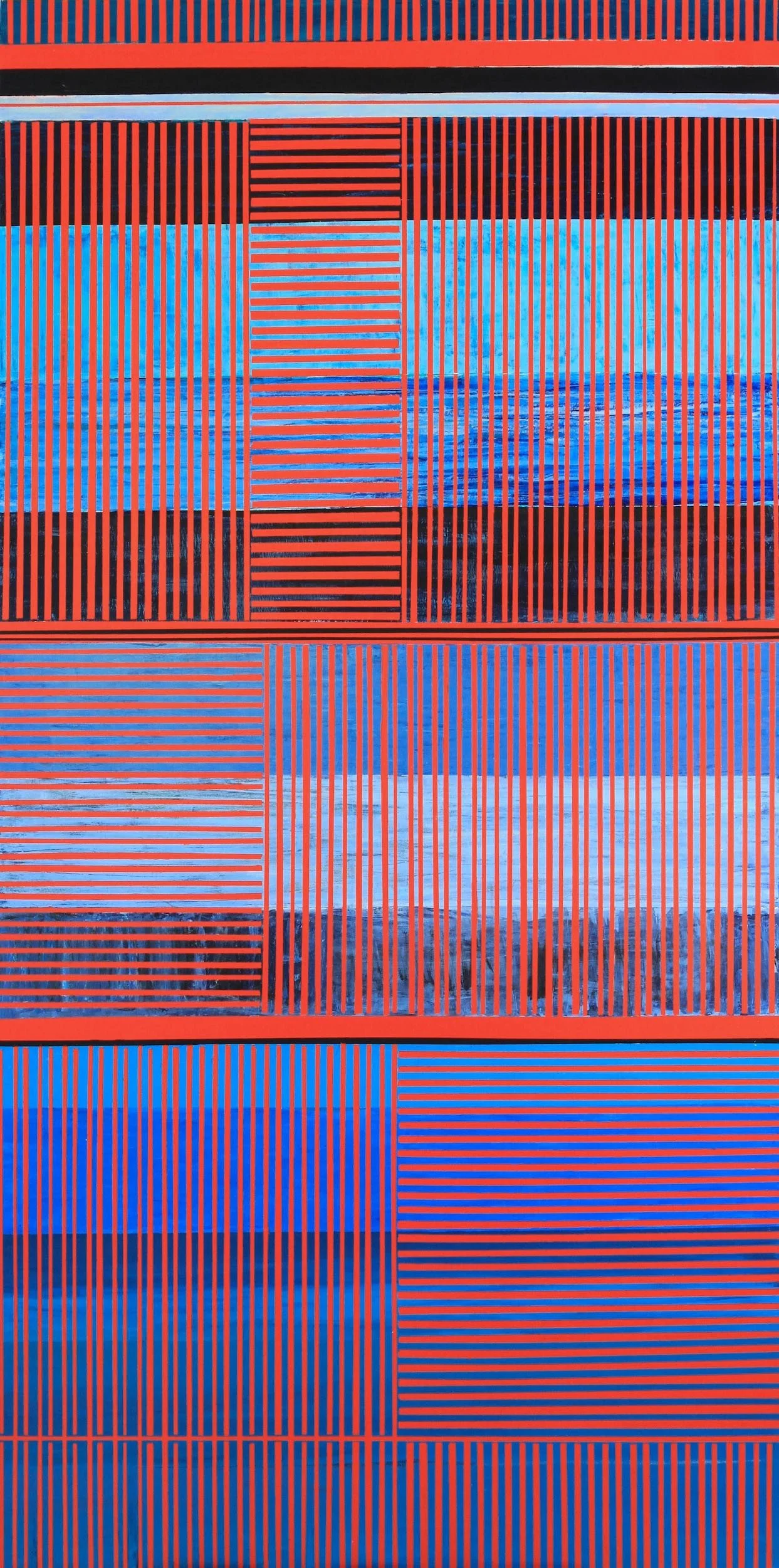  Triple Wave, 2022 
 72" x 36" 
 Acrylic 
 View In Room 