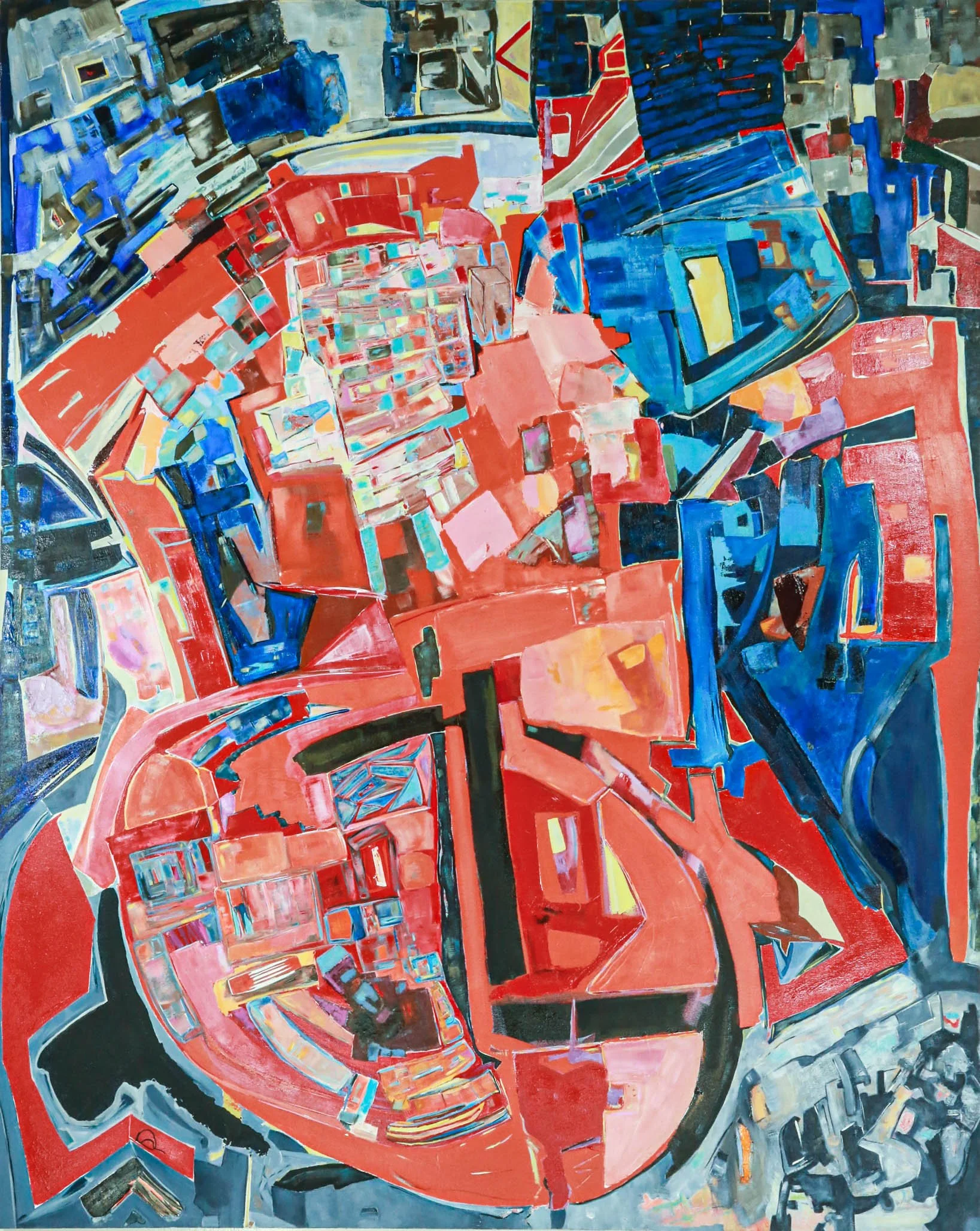  Bits & Pieces, 2012 
 60" x 48" 
 Acrylic 
 Inquire 