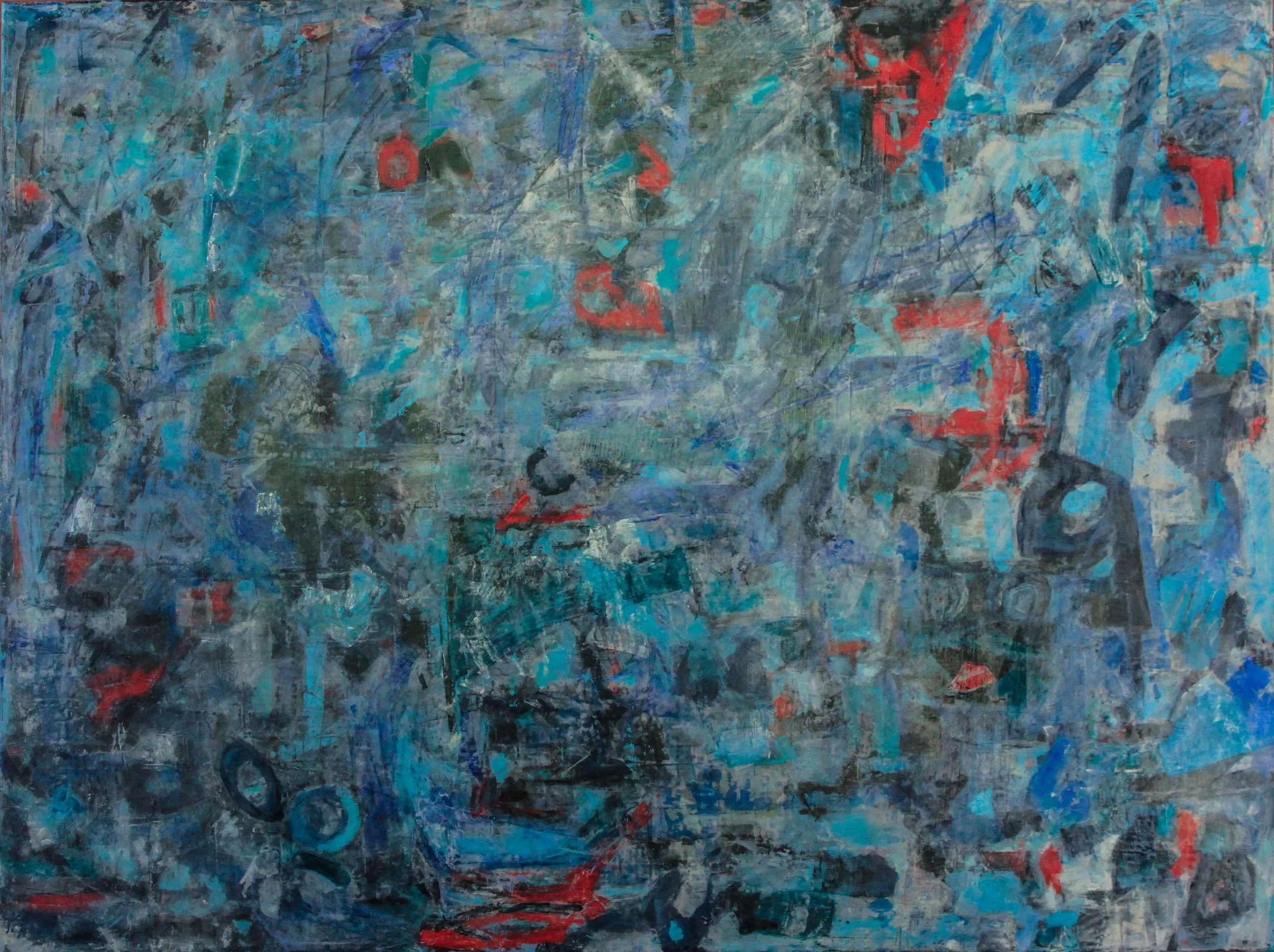  Galaxy, 2025 
  48" x 36" 
 Mixed Media 
 View In Room 