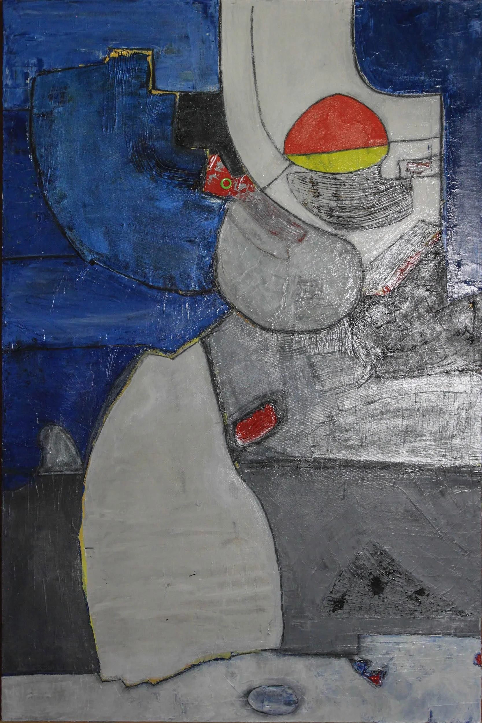  Nap in Sand, 2016 
 36" x 24" 
 Acrylic 
 View In Room 