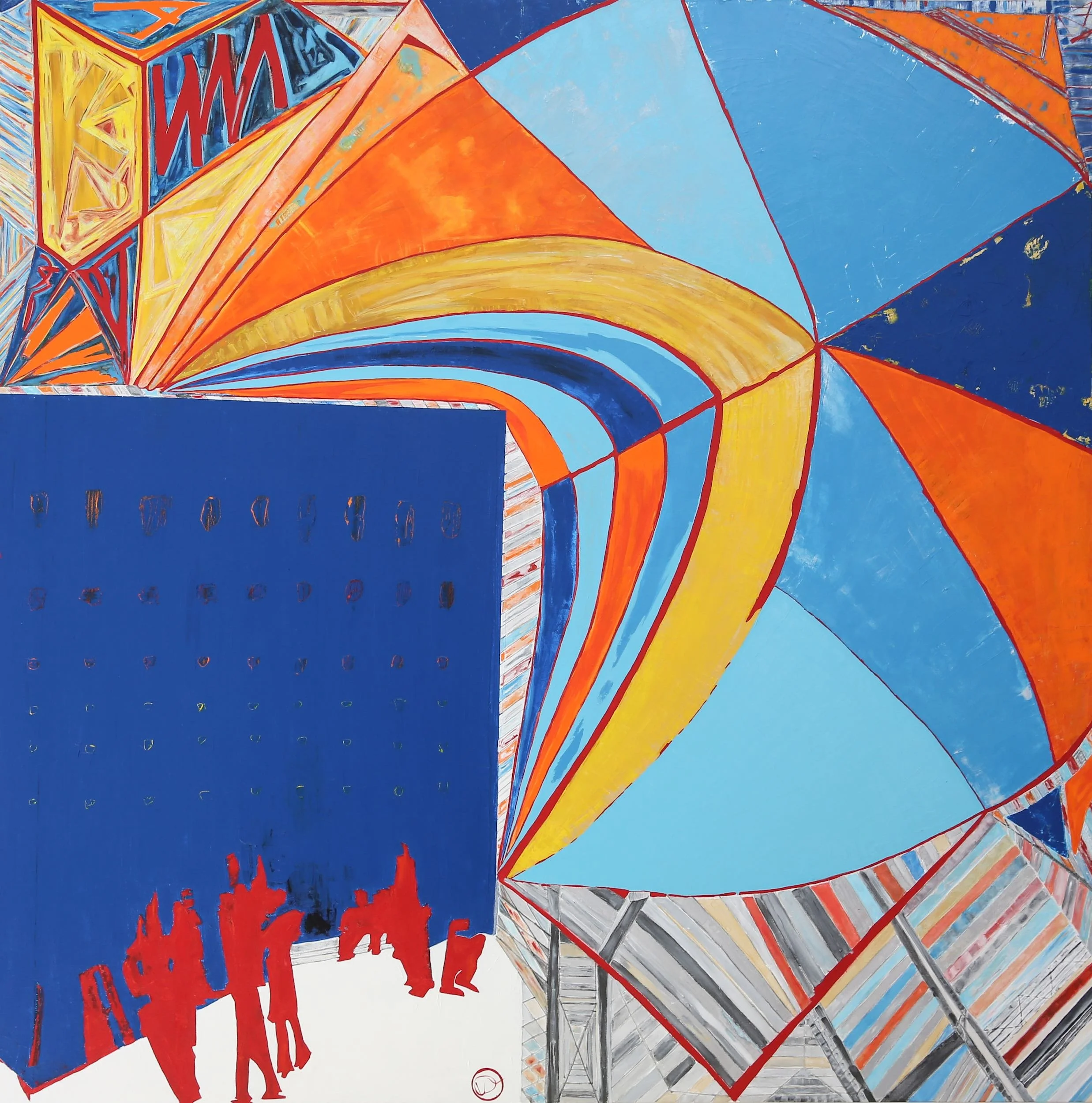  Parachute, 2014 
 54" x 54" 
 Acrylic 
 View In Room 